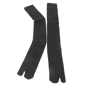 1 пара носков Tabi, носки-сабо с двумя носками EU35-44 для мужчин/женщин, черные