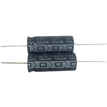10ШТ фильтрующий конденсатор 1500uf 63v аксиально-поляризованный электролитический конденсатор 63v 1500uf 16x41 мм