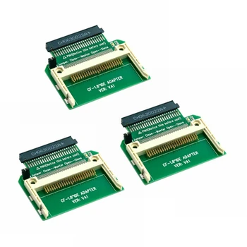 3X Cf Карта Merory Compact Flash к 50-контактному 1,8-дюймовому адаптеру Ide для жесткого диска SSD