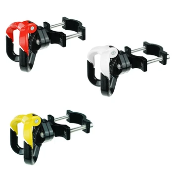 3X Алюминиевые сумки для электрического Скутера с двойным крючком для Ninebot Max G30 Вешалка для скутера Гаджет Коготь Красный