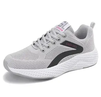 47 Женские кроссовки для бега, дышащая спортивная обувь для женщин, удобная модная повседневная обувь