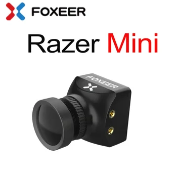 Foxeer Razer Mini HD 5MP 2,1 мм M12 1200TVL PAL NTSC 4'3 16'9 FPV Камера с OSD 4,5-25V Естественным Изображением Для RC FPV Гоночного Дрона