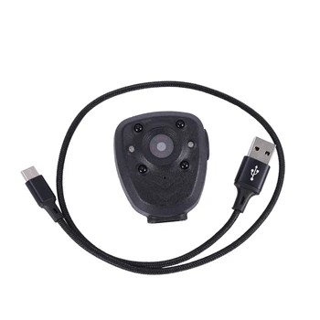 HD 1080P Полицейский Нагрудный Знак Видеокамеры DVR IR Night Visible LED Light Cam 4-Часовая Запись Цифрового Мини-DV-Рекордера Voice 16G
