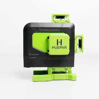 Huepar 904DG Зеленый Самовыравнивающийся 360 Градусов По Горизонтали и вертикали 16 Мультилинейных Лазерных уровней для напольных покрытий 4D