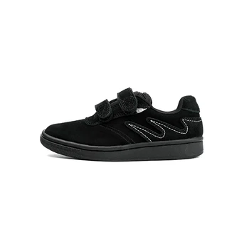 Joiints/ Черные детские Кроссовки; Детская обувь для катания на скейтборде; Прочная Замшевая подошва; Детская обувь; Удобная спортивная обувь для ног