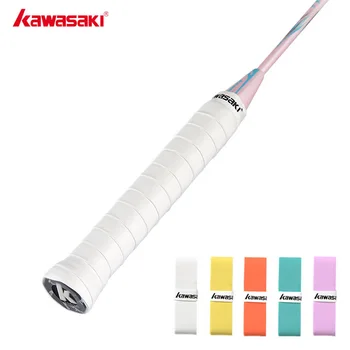 Kawasaki Новая Ультрамягкая ручка для бадминтона, Аксессуары для тенниса, Противоскользящая эластичная ручка для тенниса Overgrip 001