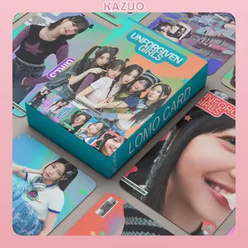 KAZUO 55 шт. Альбом LE SSERAFIM UNFORGIVEN Lomo Card серия открыток Kpop Photocards