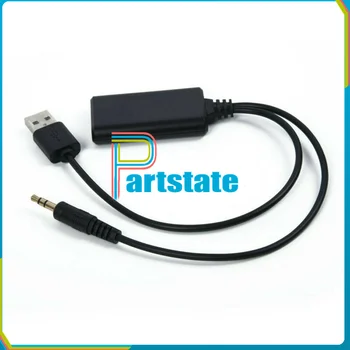LH371 12V Автомобильный Bluetooth-радио AUX кабель-адаптер подходит для BMW E90 E91 E92 E93