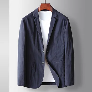 Lin2629-Высококачественная шерсть для мужчин в двубортном костюме