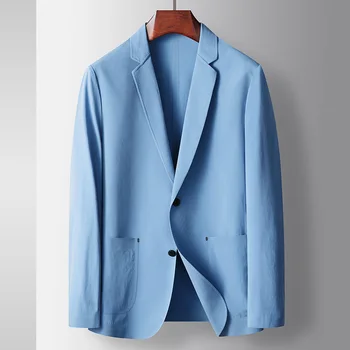 Lin2966-Тонкий пиджак для костюма, дышащий и эластичный без остатка