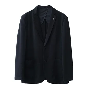 Lin3068-Простой однотонный высококачественный мужской пиджак
