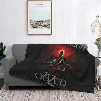 Meshuggah Шведская экстрим-метал группа Obzen Одеяло Повседневное Утепленное Двойного Назначения, Благоприятное для кожи, Декоративное для дивана
