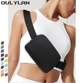 Oulylan Спортивная походная сумка для телефона, женский городской бег, фитнес, Велоспорт, нейлоновый ремень, женская Мужская поясная сумка для бега, сумка-слинг через плечо