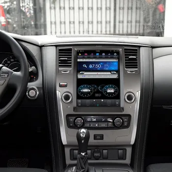 PX6 Новейший Автомобильный Радиоприемник с Двойным Экраном Android GPS-Навигации Для Nissan Patrol Y62 2010-2020 Стерео Мультимедийный Плеер Головное Устройство 2din