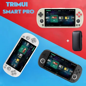 Trimui Smart Pro Портативная Ретро Аркадная Игровая консоль 4,96 дюймов IPS Портативная Игровая консоль Type-C LINUX HD Экран Смарт-Видеоплеер