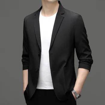 Z360- Мужской костюм весенний деловой профессиональный приталенный мужской пиджак повседневная корейская версия костюма