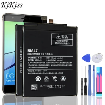 Аккумулятор BM47 для Xiaomi Redmi 4X3 3s 3pro/Redmi 5 plus 5A/Redmi Note 4 4X5A 3 Pro BM 47 46 BN 41 43 BM47 BM46 BN41 BN43 Batery