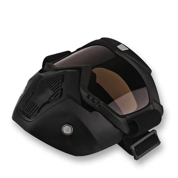 Ветрозащитные солнцезащитные очки для велоспорта и мотокросса, Лыжные очки для сноуборда, маска, защитный шлем, Тактический мотоциклетный шлем, очки, маски