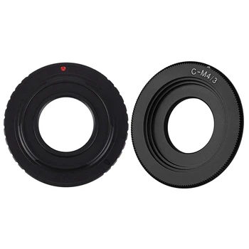 Горячий-2 шт Адаптер для объектива с креплением Camera C: 1 шт для Fujifilm X Mount Fuji X-Pro1 X-E2 X-M1 Переходное кольцо для камеры C-FX и 1 шт для Mi