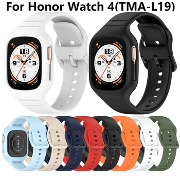 Для HUAWEI honor watch 4 (TMA-L19) Ремешок для часов, цельный ремешок для наручных часов премиум-класса из ТПУ