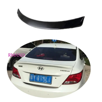 Для Hyundai Verna Спойлер 2011-2015 Hyundai ACCENT Высококачественный Материал ABS Цвет Грунтовки Заднего Крыла Автомобиля Задний Спойлер
