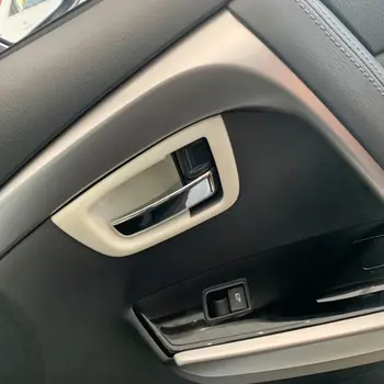 Для Mitsubishi Pajero sport Montero sport 2019 2020 2021 Внутренняя Дверная Ручка Крышка Чаши Планки Рамка Панели Наклейка Автомобильные Аксессуары