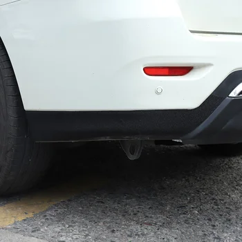 Для Nissan Pathfinder 2013-2018 Черный ПВХ Передний задний бампер автомобиля Противотуманные Фары Под защитной пленкой Наклейка для отделки автомобильных аксессуаров