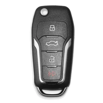 Для Xhorse XNFO01EN Универсальный Беспроводной Дистанционный Брелок 4 Кнопки для Ford Type для VVDI Key Tool