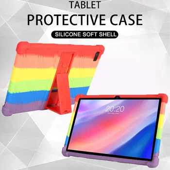 Для планшета Teclast Case P20HD M40 Безопасная Противоударная Силиконовая Крышка P20 Shell Защитный Рукав Регулируемая Подставка