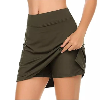 Женская легкая юбка для активного отдыха, тренировки по теннису, гольфу, Горячие Продажи Модных трусиков с нижним бельем Для летних дам 2023 года
