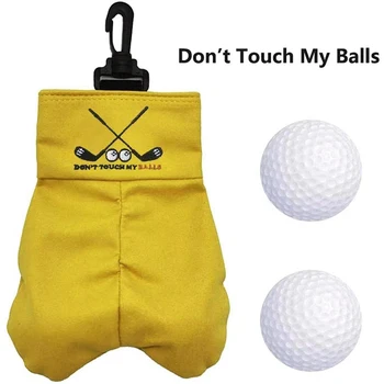 Забавная Сумка для мяча для гольфа Забавная Сумка Bolf Аксессуары для гольфа Мини-Подвеска Поясная сумка для мяча