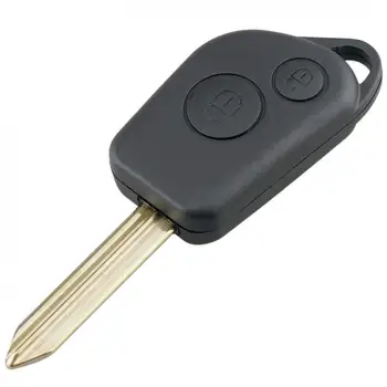 Замена чехла для дистанционного ключа автомобиля с 2 кнопками и 2 микропереключателями, пригодными для Citroen Picasso/Saxo/Berlino/Xsara