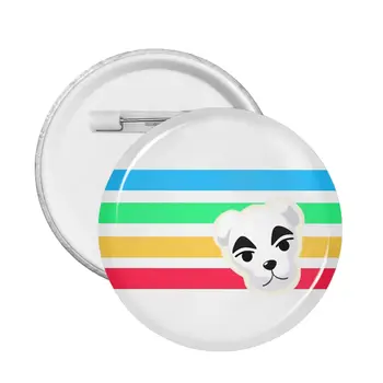 Карманный лагерь Animal Crossing Rainbow KK, значок-слайдер, милые булавки для друзей, значки, броши для рюкзака