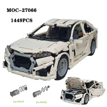 Классический строительный блок MOC-27066 Компактная версия спортивного автомобиля с высокой сложностью соединения деталей, игрушки для взрослых и детей, подарки