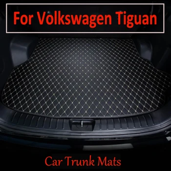 Коврик для багажника автомобиля Volkswagen Tiguan 2017 2018 2019 грузовой лайнер ковер аксессуары для интерьера чехол