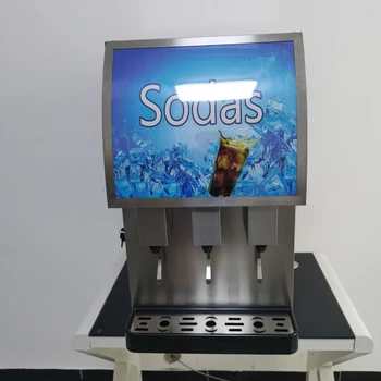 Коммерческий Разделитель стаканов для газированных напитков Автомат для розлива фонтана с газировкой и колой Автоматический торговый автомат
