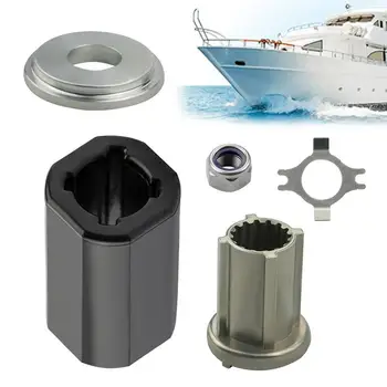 Комплект для морской лодки Flo-Torq II Hub System для подвесного двигателя, Лодочное оборудование для снижения шума гребного винта, уменьшения повреждений
