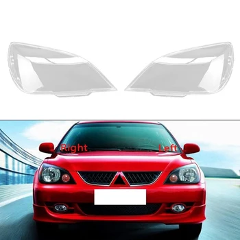 Корпус левой фары автомобиля Абажур Прозрачная крышка объектива Крышка фары для Mitsubishi Lancer 2007-2011