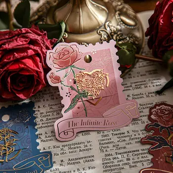 Металлические полые розовые закладки ручной работы, креативный красивый маркер для страниц книг для скрапбукинга, подарок любителю книг на день рождения.