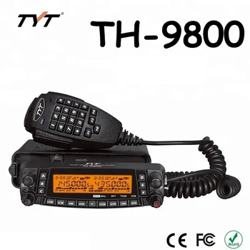 Мобильное автомобильное радио way 50 Вт мощная автомобильная рация TYT TH-9800 PLUS с четырехдиапазонным приемником, предпочтительным для самостоятельных поездок
