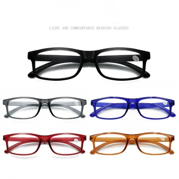 Модные очки для чтения Simplicity Для мужчин и женщин, универсальные очки для пресбиопии с защитой от синего света для стариков от + 1,0 до + 4,0