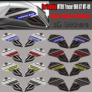 Мотоцикл Ветроотражатель Ветрового Стекла Комплект Газового Мазута Накладка На Коленный Бак 3DStickers Наклейки Для Yamaha MT09 MT 09 Tracer 900 GT MT-0 9