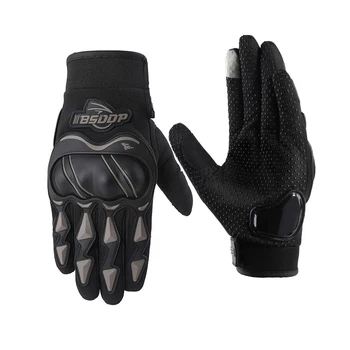 Мужские мотоциклетные перчатки для езды на мотоцикле по бездорожью, дышащие, защищающие от падения, размеры M, L, XL, XXL, велосипедные перчатки с полными пальцами, велосипедное снаряжение