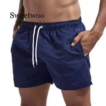 Мужские спортивные пляжные шорты для бега, лидер продаж, плавательные штаны для плавания, шорты для серфинга, купальники для мужчин