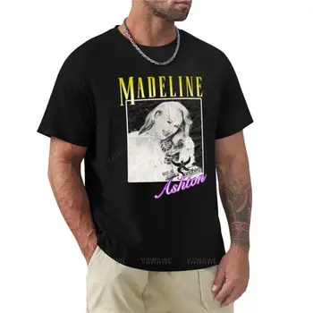 Мэдлин Эштон Смерть приходит К Ней, футболка, футболки больших размеров, черные футболки для мальчиков, белые футболки, футболки для мужчин