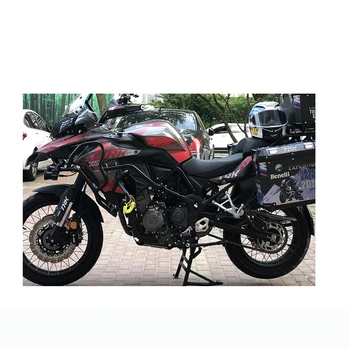 Наклейки на обтекатель фары мотоцикла, отличительные знаки, эмблемы для Benelli TRK502 2017 2018
