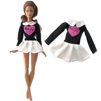Новейшее платье для куклы NK, красивое праздничное платье ручной работы, модное платье для девочек Barbie Noble Doll Child 271B 6X