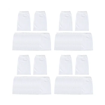 Носок-скиммер для бассейна в 100 упаковок для фильтров для бассейна, корзин для фильтров и скиммеров для фильтрации мусора и листьев, системы фильтрации