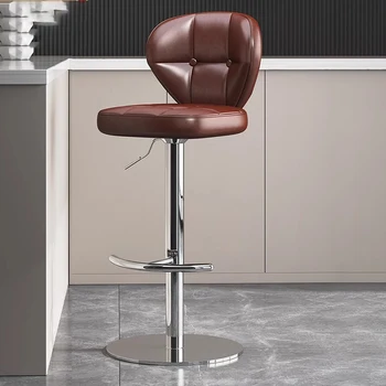 Офисные вращающиеся парикмахерские кресла для педикюра Эргономичные Профессиональные парикмахерские кресла для маникюра Роскошная мебель для салона Cadeira MR50BC