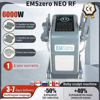Портативный электромагнитный тренажер для похудения и наращивания мышечной массы NEO EMSzero мощностью 6500ВТ для домашнего использования
